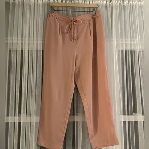 Light pink Zara loose pants